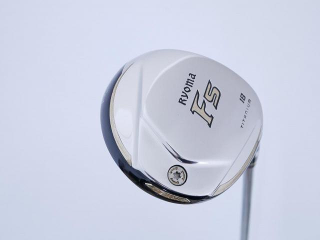 Fairway Wood : Other Brand : หัวไม้ 5 Ryoma F Titanium Special Tunning (ปี 2020 หน้าเด้งเกินกฏ ไกลมากๆ) Loft 18 ก้าน Ryoma Beyond Power Flex ∞