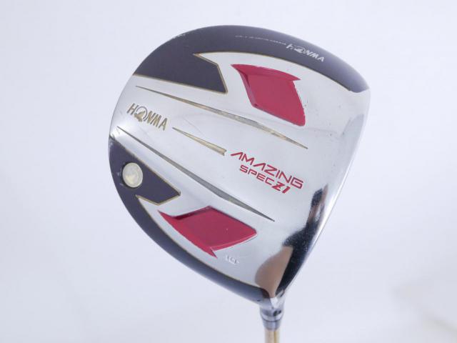 Driver : Honma : **ก้าน 3 ดาว** ไดรเวอร์ Honma Amazing Spec Z1 (เสียงดัง ตีง่าย ไกล) Loft 10 ก้าน ARMRQ 6 Flex R (3 ดาว)