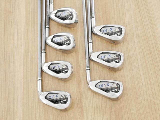 Iron set : XXIO : ชุดเหล็ก XXIO 7 (ตีง่ายมาก ไกล) มีเหล็ก 6-Pw,Aw,Sw (7 ชิ้น) ก้านกราไฟต์ MP-700 Flex R