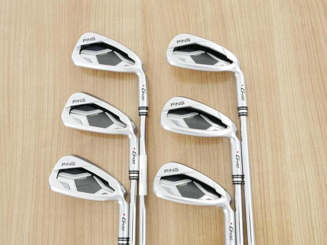 Iron set : Ping : ชุดเหล็ก Ping G430 (ออกปี 2023 Japan Spec. ใบใหญ่ ง่าย ไกล) มีเหล็ก 6-W,45 (6 ชิ้น) ก้านเหล็ก NS Pro 850 NEO Flex R
