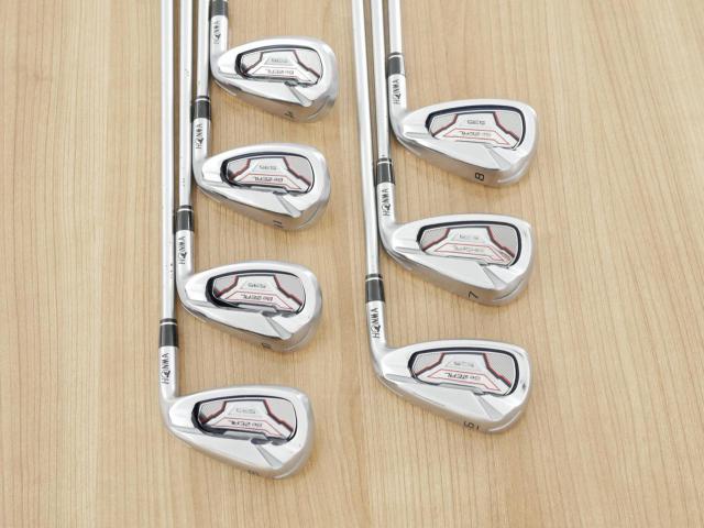 Iron set : Honma : ชุดเหล็ก Honma Bezeal 535 (ปี 2019 รุ่นนี้ใบใหญ่ที่สุดของ Honma) มีเหล็ก 6-11,Aw (7 ชิ้น) ก้านกราไฟต์ Honma Vizard 48 Flex R