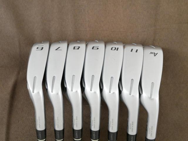 Iron set : Honma : ชุดเหล็ก Honma Bezeal 535 (ปี 2019 รุ่นนี้ใบใหญ่ที่สุดของ Honma) มีเหล็ก 6-11,Aw (7 ชิ้น) ก้านกราไฟต์ Honma Vizard 48 Flex R