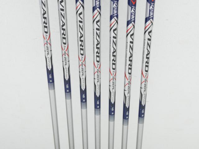 Iron set : Honma : ชุดเหล็ก Honma Bezeal 535 (ปี 2019 รุ่นนี้ใบใหญ่ที่สุดของ Honma) มีเหล็ก 6-11,Aw (7 ชิ้น) ก้านกราไฟต์ Honma Vizard 48 Flex R