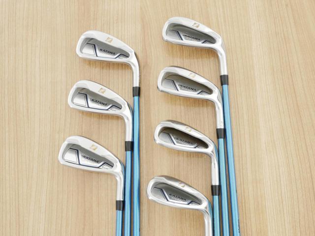 Iron set : Katana : ชุดเหล็ก Katana Sword PTC-350 (ตีง่าย) มีเหล็ก 6-Pw,Aw,Sw (7 ชิ้น) ก้านกราไฟต์ Fujikura Speeder 589 Flex R