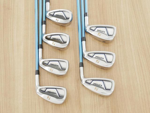 Iron set : Katana : ชุดเหล็ก Katana Sword PTC-350 (ตีง่าย) มีเหล็ก 6-Pw,Aw,Sw (7 ชิ้น) ก้านกราไฟต์ Fujikura Speeder 589 Flex R