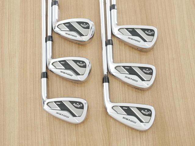Iron set : Callaway : ชุดเหล็ก Callaway Mavrik Pro (ออกปี 2020) มีเหล็ก 5-Pw (6 ชิ้น) ก้านเหล็ก Dynamic Gold S200