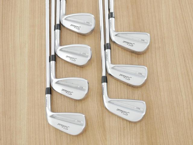 Iron set : Titleist : ชุดเหล็ก Titleist T150 Forged (ออกปี 2023 นุ่ม แน่น คม) มีเหล็ก 4-Pw (7 ชิ้น) ก้านเหล็ก AMT Black S300