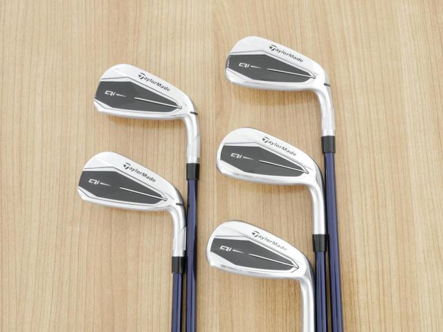 Iron set : Taylormade : ชุดเหล็ก Taylormade Qi (รุ่นล่าสุด ออกปี 2024 Japan Spec.) มีเหล็ก 6-Pw (5 ชิ้น) ก้านกราไฟต์ Mitsubishi Diamana TM60 Flex R