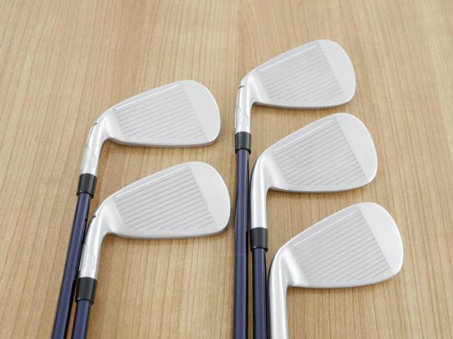 Iron set : Taylormade : ชุดเหล็ก Taylormade Qi (รุ่นล่าสุด ออกปี 2024 Japan Spec.) มีเหล็ก 6-Pw (5 ชิ้น) ก้านกราไฟต์ Mitsubishi Diamana TM60 Flex R