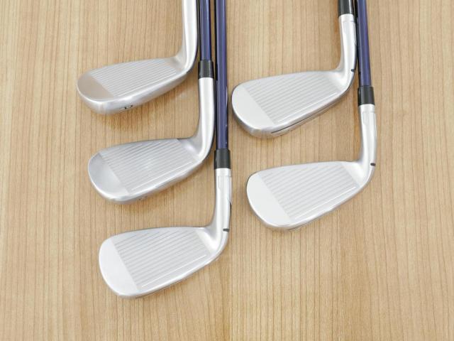 Iron set : Taylormade : ชุดเหล็ก Taylormade Qi (รุ่นล่าสุด ออกปี 2024 Japan Spec.) มีเหล็ก 6-Pw (5 ชิ้น) ก้านกราไฟต์ Mitsubishi Diamana TM60 Flex R