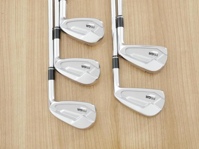 Iron set : PRGR : ชุดเหล็ก PRGR 01 Forged (ปี 2024 นุ่มมากๆ) มีเหล็ก 6-Pw (5 ชิ้น) ก้านเหล็ก NS Pro 095 Flex S