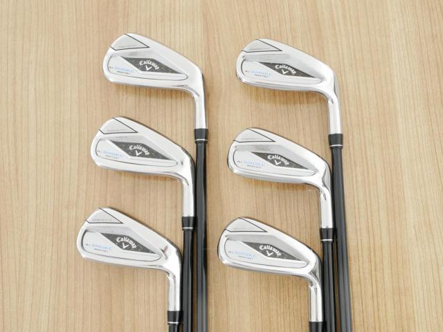 Iron set : Callaway : ชุดเหล็ก Callaway Paradym Ai Smoke Max Fast (ออกปี 2024 ตีง่ายมาก ไกล Japan Spec.) มีเหล็ก 6-Pw,Aw (6 ชิ้น) ก้านกราไฟต์ Fujikura TENSEI 40 Flex R