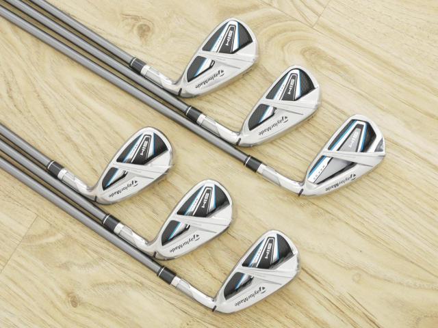 Iron set : Taylormade : ชุดเหล็ก Taylormade SIM MAX (ออกปี 2020 Japan Spec.) มีเหล็ก 5-Pw (6 ชิ้น) ก้านกราไฟต์ Mitsubishi Tensei TM60 Flex S