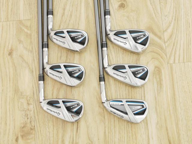 Iron set : Taylormade : ชุดเหล็ก Taylormade SIM MAX (ออกปี 2020 Japan Spec.) มีเหล็ก 5-Pw (6 ชิ้น) ก้านกราไฟต์ Mitsubishi Tensei TM60 Flex S