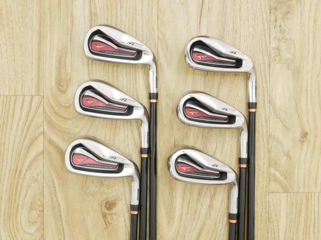 Iron set : Mizuno : ชุดเหล็ก Mizuno JPX A25 (ตีง่าย ไกล) มีเหล็ก 5-Pw (6 ชิ้น) ก้านกราไฟต์ Flex R