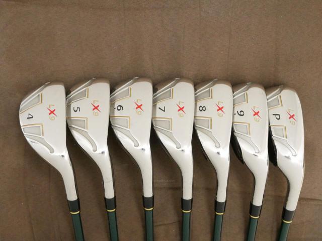 Iron set : Katana : ชุดเหล็กกระเทย Katana Snipe Iron LX-9 มีเหล็ก 4-Pw (7 ชิ้น) ก้านกราไฟต์ Flex R