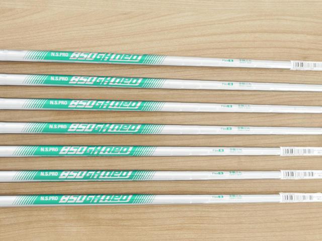 Iron set : Yamaha : ชุดเหล็ก Yamaha Inpres DriveStar (ออกปี 2023 ตีไกลที่สุด ไกลกว่าเหล็กทั่วไป 2 เบอร์ หน้าเด้งมากๆ) มีเหล็ก 7-Pw,Aw,As,Sw (7 ชิ้น) ก้านเหล็ก NS Pro 850 Neo Flex S