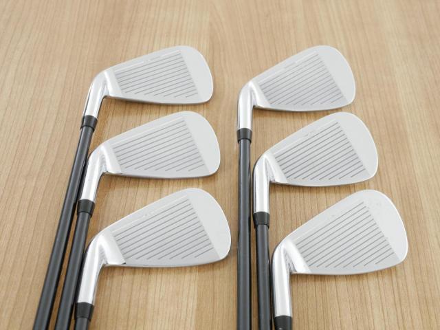 Iron set : Yamaha : ชุดเหล็ก Yamaha Inpres X D Black (หน้า Maraging เด้ง ไกลมากๆ) มีเหล็ก 5-Pw (6 ชิ้น) ก้านกราไฟต์ Flex SR