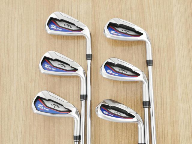 Iron set : Callaway : ชุดเหล็ก Callaway Big Bertha Beta (ใบใหญ่ ตีง่ายมาก) มีเหล็ก 6-Pw,Sw (6 ชิ้น) ก้านเหล็ก GS90 R300
