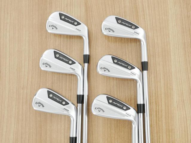 Iron set : Callaway : ชุดเหล็ก Callaway APEX Pro Forged (ออกปี 2024) มีเหล็ก 5-Pw (6 ชิ้น) ก้านเหล็ก NS Pro 950 NEO Flex S