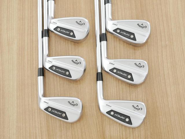 Iron set : Callaway : ชุดเหล็ก Callaway APEX Pro Forged (ออกปี 2024) มีเหล็ก 5-Pw (6 ชิ้น) ก้านเหล็ก NS Pro 950 NEO Flex S
