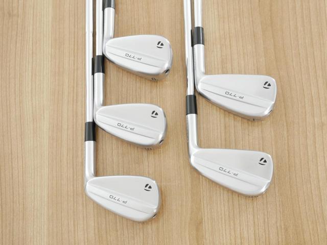 Iron set : Taylormade : ชุดเหล็ก Taylormade P770 Forged (รุ่นล่าสุด ออกปี 2024 นุ่ม แน่น) มีเหล็ก 6-Pw (5 ชิ้น) ก้านเหล็ก Dynamic Gold 115 MID S200