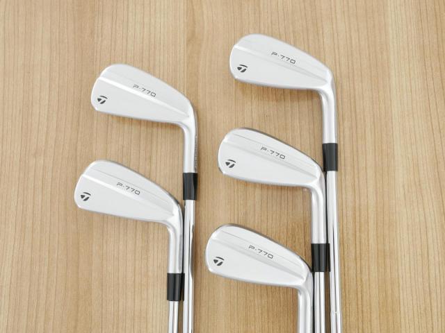 Iron set : Taylormade : ชุดเหล็ก Taylormade P770 Forged (รุ่นล่าสุด ออกปี 2024 นุ่ม แน่น) มีเหล็ก 6-Pw (5 ชิ้น) ก้านเหล็ก Dynamic Gold 115 MID S200