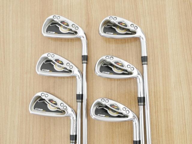 Iron set : Taylormade : ชุดเหล็ก Taylormade R7 CGB Max (ใบใหญ่ ตีง่าย) มีเหล็ก 5-Pw (6 ชิ้น) ก้านเหล็ก NS Pro 950 Flex R
