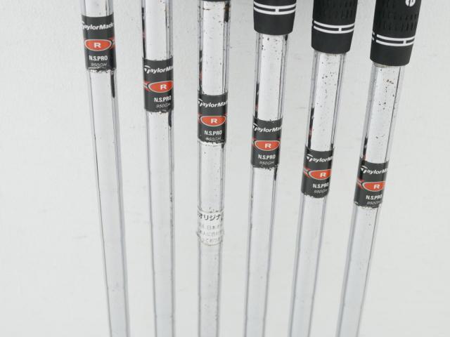 Iron set : Taylormade : ชุดเหล็ก Taylormade R7 CGB Max (ใบใหญ่ ตีง่าย) มีเหล็ก 5-Pw (6 ชิ้น) ก้านเหล็ก NS Pro 950 Flex R