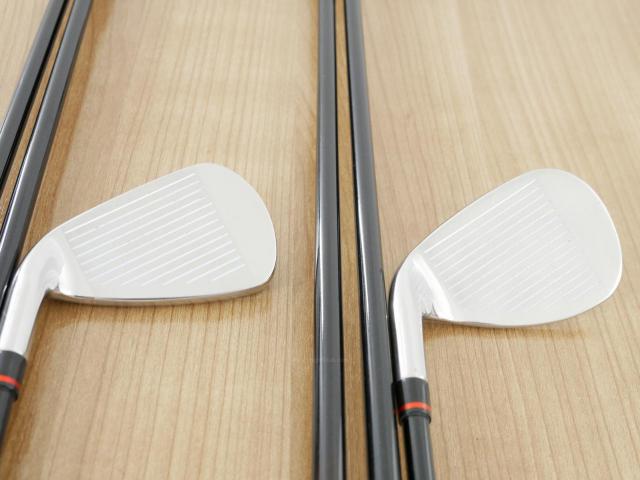 Iron set : Maruman : ชุดเหล็ก Maruman Red-V (ใบใหญ่ ตีง่าย) มีเหล็ก 5-Pw,Aw,Sw (8 ชิ้น) ก้านกราไฟต์ Flex S