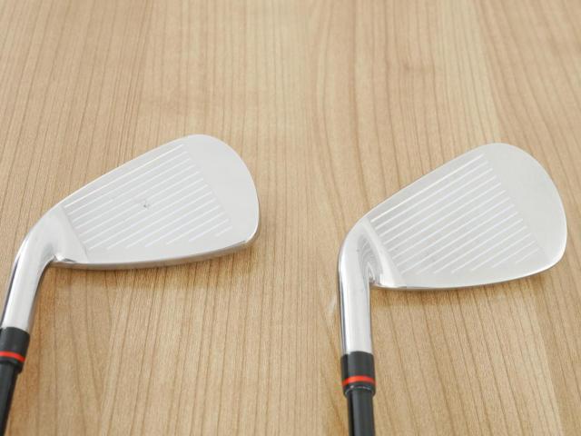 Iron set : Maruman : ชุดเหล็ก Maruman Red-V (ใบใหญ่ ตีง่าย) มีเหล็ก 5-Pw,Aw,Sw (8 ชิ้น) ก้านกราไฟต์ Flex S