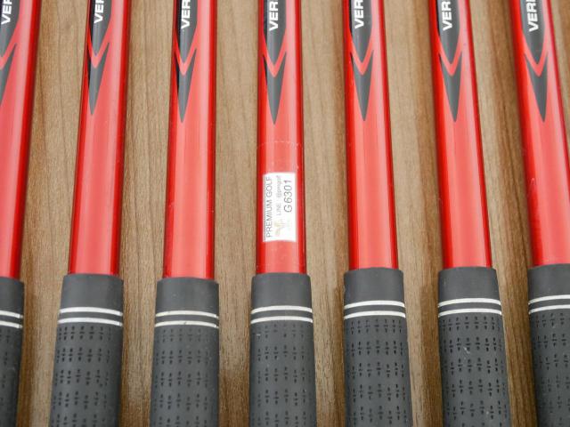 Iron set : Maruman : ชุดเหล็ก Maruman Red-V (ใบใหญ่ ตีง่าย) มีเหล็ก 5-Pw,Aw,Sw (8 ชิ้น) ก้านกราไฟต์ Flex S