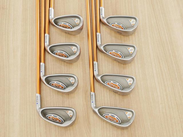 Iron set : Ping : ชุดเหล็ก Ping G10 มีเหล็ก 5-Pw,Aw,Sw (8 ชิ้น) ก้านกราไฟต์ Flex SR