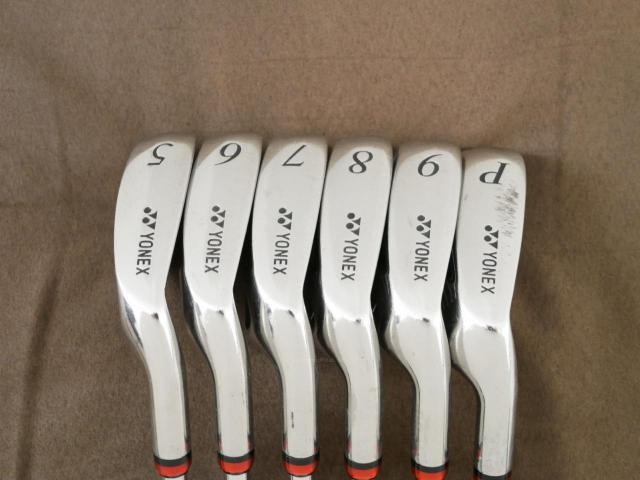 Iron set : Yonex : ชุดเหล็ก Yonex Nano V SD มีเหล็ก 5-Pw (6 ชิ้น) ก้านเหล็ก NS Pro 950 HT Flex S