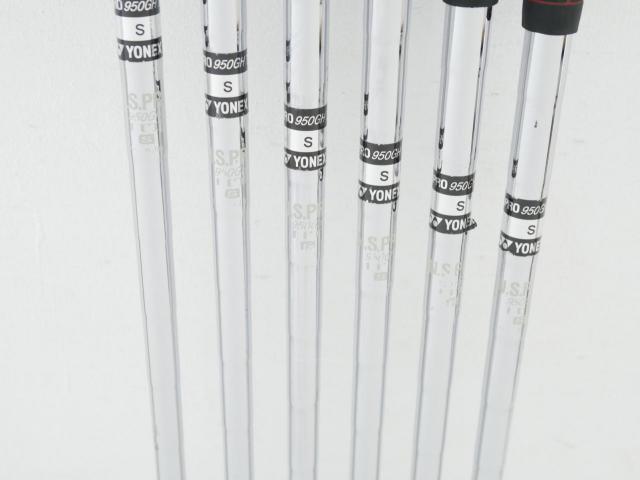 Iron set : Yonex : ชุดเหล็ก Yonex Nano V SD มีเหล็ก 5-Pw (6 ชิ้น) ก้านเหล็ก NS Pro 950 HT Flex S