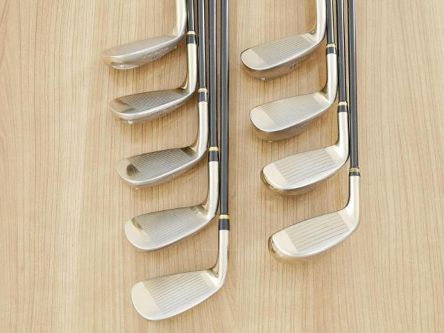 Iron set : Katana : ชุดเหล็กกระเทย Katana Izu Max Sniper มีเหล็ก 5-Pw,Aw,As,Sw (9 ชิ้น เบอร์ 5 ตีระยะเท่าเหล็ก 4 ปกติ) ก้านกราไฟต์ Flex R