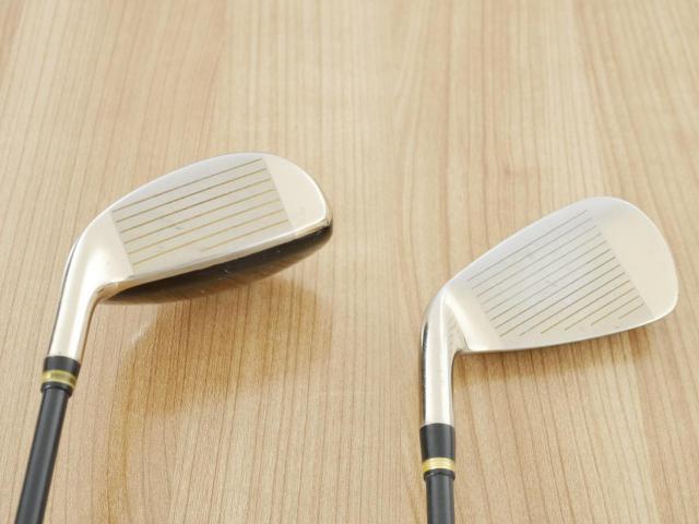 Iron set : Katana : ชุดเหล็กกระเทย Katana Izu Max Sniper มีเหล็ก 5-Pw,Aw,As,Sw (9 ชิ้น เบอร์ 5 ตีระยะเท่าเหล็ก 4 ปกติ) ก้านกราไฟต์ Flex R