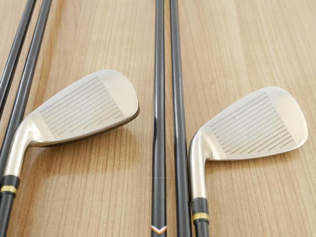 Iron set : Katana : ชุดเหล็กกระเทย Katana Izu Max Sniper มีเหล็ก 5-Pw,Aw,As,Sw (9 ชิ้น เบอร์ 5 ตีระยะเท่าเหล็ก 4 ปกติ) ก้านกราไฟต์ Flex R