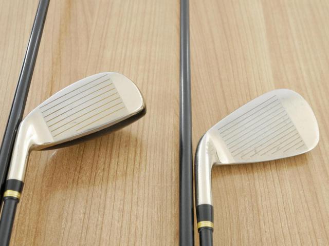 Iron set : Katana : ชุดเหล็กกระเทย Katana Izu Max Sniper มีเหล็ก 5-Pw,Aw,As,Sw (9 ชิ้น เบอร์ 5 ตีระยะเท่าเหล็ก 4 ปกติ) ก้านกราไฟต์ Flex R