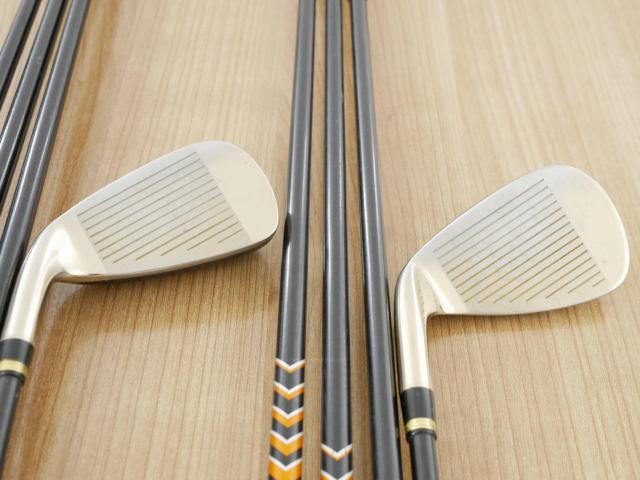 Iron set : Katana : ชุดเหล็กกระเทย Katana Izu Max Sniper มีเหล็ก 5-Pw,Aw,As,Sw (9 ชิ้น เบอร์ 5 ตีระยะเท่าเหล็ก 4 ปกติ) ก้านกราไฟต์ Flex R