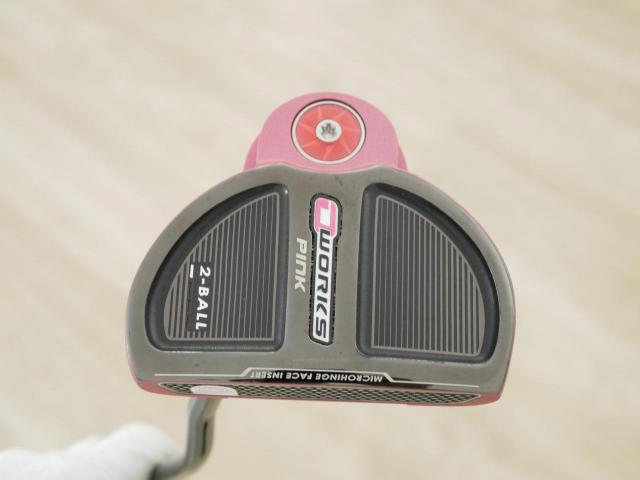 Putter : All : พัตเตอร์ Odyssey O-Works 2-Ball Pink ยาว 32 นิ้ว