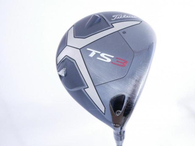 Driver : Titleist : **มีบุบ** ไดรเวอร์ Titleist TS3 (ออกปี 2018) Loft 9.5 ก้าน Tour AD 60 Flex S