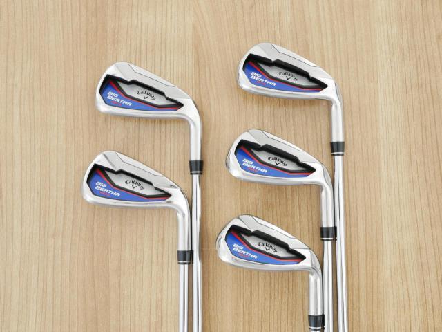 Iron set : Callaway : ชุดเหล็ก Callaway Big Bertha Beta (ใบใหญ่ ตีง่ายมาก) มีเหล็ก 6-Pw (5 ชิ้น) ก้านเหล็ก GS90 S200