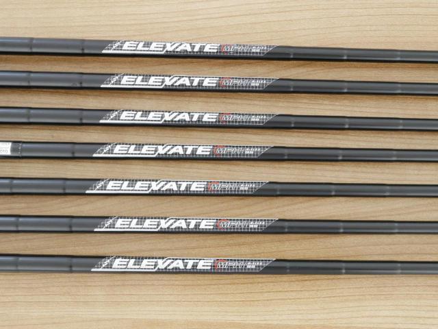 Iron set : Callaway : ชุดเหล็ก Callaway Paradym Ai Smoke Black (หายากมากๆ หล่อมาก ออกปี 2024 ตีง่ายมาก ไกล Japan Spec.) มีเหล็ก 5-Pw,Aw (7 ชิ้น) ก้านเหล็ก ELEVATE MPH 95 Flex R