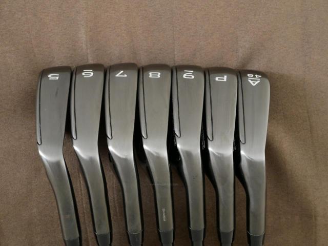 Iron set : Callaway : ชุดเหล็ก Callaway Paradym Ai Smoke Black (หายากมากๆ หล่อมาก ออกปี 2024 ตีง่ายมาก ไกล Japan Spec.) มีเหล็ก 5-Pw,Aw (7 ชิ้น) ก้านเหล็ก ELEVATE MPH 95 Flex R
