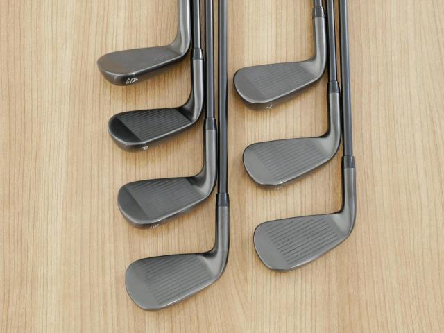 Iron set : Callaway : ชุดเหล็ก Callaway Paradym Ai Smoke Black (หายากมากๆ หล่อมาก ออกปี 2024 ตีง่ายมาก ไกล Japan Spec.) มีเหล็ก 5-Pw,Aw (7 ชิ้น) ก้านเหล็ก ELEVATE MPH 95 Flex R
