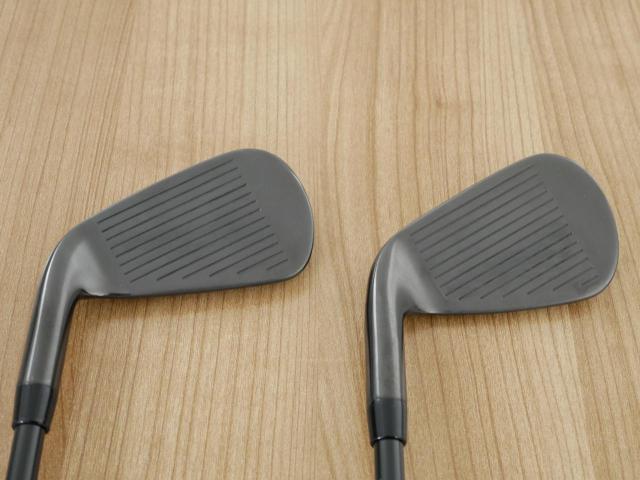 Iron set : Callaway : ชุดเหล็ก Callaway Paradym Ai Smoke Black (หายากมากๆ หล่อมาก ออกปี 2024 ตีง่ายมาก ไกล Japan Spec.) มีเหล็ก 5-Pw,Aw (7 ชิ้น) ก้านเหล็ก ELEVATE MPH 95 Flex R