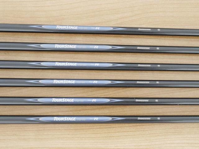 Iron set : Tourstage : ชุดเหล็ก Tourstage V300 (Forged) มีเหล็ก 5-Pw (6 ชิ้น) ก้านกราไฟต์ Flex R
