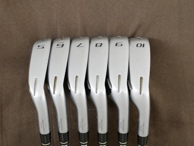 Iron set : Honma : ชุดเหล็ก Honma Bezeal 535 (ปี 2019 รุ่นนี้ใบใหญ่ที่สุดของ Honma) มีเหล็ก 5-10 (6 ชิ้น) ก้านเหล็ก NS Pro 950 Flex S
