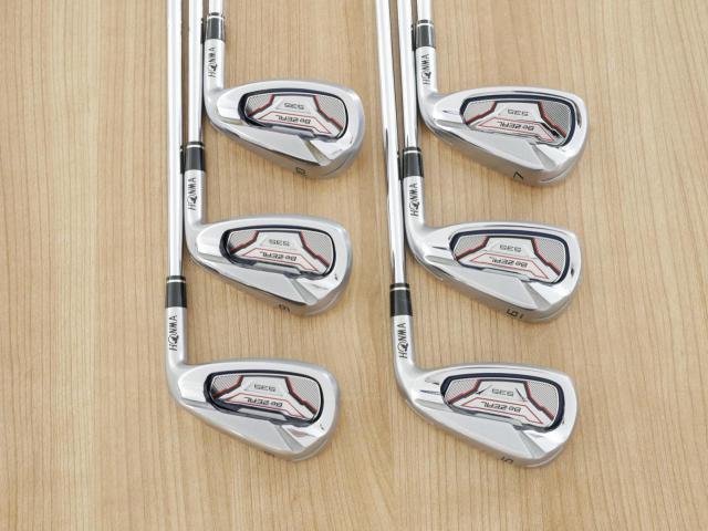 Iron set : Honma : ชุดเหล็ก Honma Bezeal 535 (ปี 2019 รุ่นนี้ใบใหญ่ที่สุดของ Honma) มีเหล็ก 5-10 (6 ชิ้น) ก้านเหล็ก NS Pro 950 Flex S
